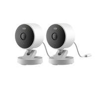 Aqara Camara Vigilancia WiFi Interior/Exterior G100, HomeKit Secure Video | Visión Nocturna a Color con Foco, 2K, Detección IA, Wi-Fi 6, Audio Bidireccional, Compatible con Alexa, Google, Blanco