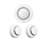 Aqara Detector de Humo-3Pack, Requiere Aqara Hub Zigbee 3.0, Sirena 85 dB