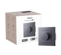 AQARA AQ-KD-R01D-G Aqara Dimmer-Schalter H2 EU Grau - Drehdimmung und hochwertiger mechanischer Taster - Duale Installation: fun
