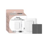 Interruptor Inteligente Aqara H2 EU Zigbee e Thread (4 Botões / 2 Canal) - Com e Sem Neutro - Aqara H2 EU (WS-K08D)