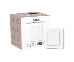 Aqara light switch h2 eu - interruptor de luz - 4 botones, 2 canales,