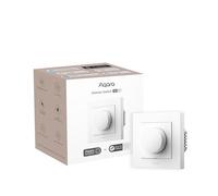 Aqara Regulador de Luz H2 UE Blanco, 2-en-1 Neutro, 1 Elemento 1-Vía | Thread/Zigbee, 200 W, Luces LED/CFL/Incandescentes/Halógenas/ELV regulables, Compatible Apple Home, Alexa, Google Home