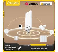 Aqara Smart Gateway E1 Hub Zigbee 3.0 USB, Hub Inalámbrico Inteligente, Conexión Remota para Hogar Inteligente, Compatible con Xiaomi Mijia, Apple Homekit, APP 2PCs