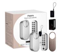 Aqara Cerradura inteligente U200 – Bluetooth, Matter over Thread, teclado numérico – Gris