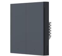 Aqara Interruptor inteligente H1 – sin neutro, 2 canales Zigbee, gris