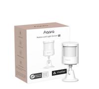 Aqara Thread Sensor de Movimiento y Luz P2, Matter Over Thread | Requiere Enrutador de Borde Thread, Admite Apple Home, Google Home, Alexa y SmartThings