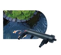 AQPOND - Esterilizador UV para estanques y estanques (1700 lt/h, 11 W) para Control de Algas y Agua, Color Verde