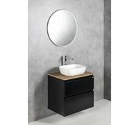 Aqualine ALTAIR, mueble bajo para lavabo, 77,5 x 60 x 45 cm, color mate