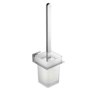 Aqualine Apollo - Escobilla de WC de pared, vidrio opalino 1416-08