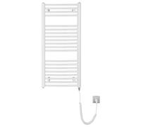Aqualine - Calefactor eléctrico Orbit-E, 45x96 cm, 300 W, blanco ILEO94T