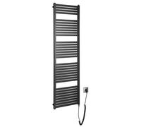 Aqualine - Elemento calefactor 169x45 cm, 600 W, negro mate DE446T