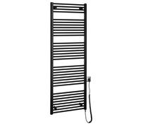 Aqualine - Elemento calefactor 60x168 cm, 800 W, negro mate ILE66TB