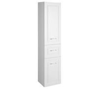 Aqualine Favolo - Armario con cesta, 40x184x31 cm, blanco mate FV180
