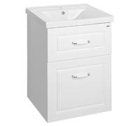 Aqualine FAVOLO, mueble bajo para lavabo, 52 x 72,5 x 44 cm, blanco mate