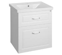 Aqualine FAVOLO, mueble bajo para lavabo, 61,5 x 72,5 x 44 cm, blanco mate