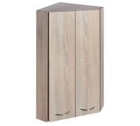 Aqualine Keramia Fresh - Mueble de esquina 35x76x35 cm, roble platino 50333