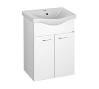 Aqualine Keramia Fresh - Mueble de lavabo 51x74x34 cm, blanco 50057
