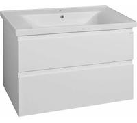 Aqualine, mueble bajo de lavabo ALTAIR, 86,5 x 60 x 45 cm, color blanco