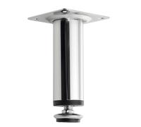 Aqualine - Pata regulable en altura para muebles, cromo 10077