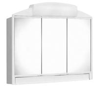 Aqualine Rano - Armario con espejo 59x51x16 cm, blanco 541302