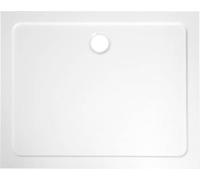Aqualine TECMI: Plato de ducha de resina Gussmarmor, dimensiones 100x70x3 cm