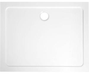 Aqualine TECMI: Plato de ducha de resina Gussmarmor, dimensiones 100x70x3 cm