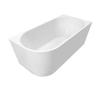 Aqualine Tibera - Bañera de 140x70 cm, derecha, blanca E1055