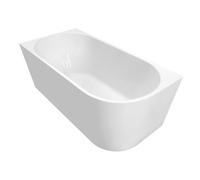 Aqualine Tibera - Bañera de 140x70 cm, izquierda, blanca E1066