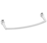 Aqualine - Toallero para elementos calefactores, longitud 430 mm, blanco IDO-50