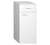 Aqualine ZOJA/KERAMIA FRESH, mueble bajo lavabo, 35x78x29 cm, blanco