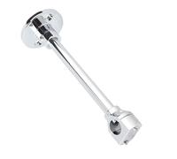 aqxreight Brazo de Extensión de Ducha de Acero Inoxidable para Cabezal de Ducha Tipo Lluvia, Accesorio de Baño Cromado con ángulo y Fácil Instalación para el Spa del Hotel en Casa (acero inoxidable 2)