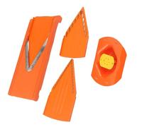 aqxreight Cortador de Mandolina en V de Acero Inoxidable - Verduras Profesional para Cocina, Protector de Mano Ergonómico, Herramientas de Corte Multifuncionales para Frutas y Verduras