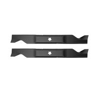 aqxreight Cuchilla de Cortacésped de Alta Elevación de 46 Pulgadas, | Compatible con Plataformas Estampadas de 46 Pulgadas, Orificio Central de Pentagrama, Recubierto de Pintura para Prevenir