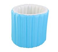 aqxreight Inflable Bañera con Desagüe, Spa Portátil para Adultos | resistente, alta carga, material de PVC cómodo, para baños compactos, remojo al aire libre