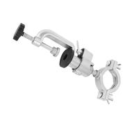 aqxreight Soporte para Taladro Eléctrico Giratorio de 360° con Base de Varilla Roscada - Soporte para Amoladora para Taladrar, Trabajar la Madera y Trabajar Metales, Compatible con la Mayoría de las