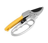 aqxreight Tijeras de Podar de 26 Mm Tijeras de Jardín de Acero con Alto Contenido de Carbono para Recortar Ramas Corte de Arbustos Cosecha de Frutas Podadora Manual Ergonómica con Cerradura
