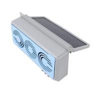 aqxreight Ventilador de Escape Solar para Coche, Ventilador de Refrigeración, Energía Solar Multifuncional Silenciosa, Ventilador de Ventilación para Ventana de Coche, Circulación de Aire,