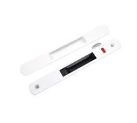 AQXYWUIO Gancho de Cerradura de Puerta corredera Duradero, pestillo de Ventana Invisible Tipo 90, Cerradura integrada, manija de Puerta de aleación de Zinc, Cerradura de Puerta corredera (Color : Col