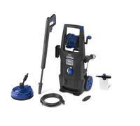AR Blue Clean Hidrolimpiadora de Alta Presión con Sistema de Doble Velocidad, Kit de Limpieza de Tuberías y Patio Cleaner e-2DUALSPEED D (2200 W, 160 bar, 460 l/h)