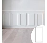 Ar3d - Kit de moldura de pared de 5 marcos para despegar y pegar, moldura de pared de poliestireno para pared decorativa, paneles autoadhesivos de 61 x 40,6 cm, moldura de pared precortada para