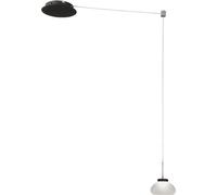 Arabella: Lámpara colgante blanca de diseño minimalista - Fabas Luce - 8W, LED regulable - Montaje descentralizado
