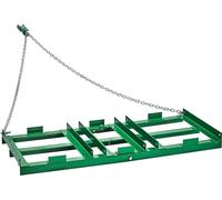Arado de arrastre de 4 pies, robusto, para remolque, ideal para nivelar caminos y remover escombros
