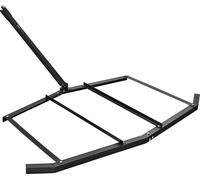 Arado de arrastre de 72 pulgadas de ancho, para remolque, ideal para nivelar grava, compatible con vehículos todo terreno (ATV) y vehículos utilitarios todo terreno (UTV)