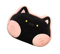 Aramox Almohada con Forma de Animal, Almohada Suave de Franela de Felpa con Algodón PP y Manta con Cremallera Oculta, Cojín Relleno de 550g, Juguete para Niños, sofá, Siesta, Viaje, (Gato Rosa