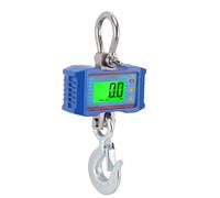 Aramox Báscula de Grúa Báscula Colgante 2000 Kg 4400 Lb OIML Nivel 3 Precisa con Control Remoto Retroiluminación LCD Retención de Datos Tara para Fábrica Industrial Construcción Agrícola