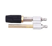 Aramox Boquilla para Hidrolavadora de Alta Presión 2 en 1, Ajustable de 0 a 60 Grados, con Conexión Rápida de 1/4 de Pulgada y Función de Lavado Suave para Hidrolavadoras de 1000