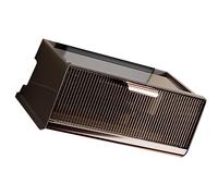 Aramox Caja de Almacenamiento para Enrutador de Pared, Caja de Almacenamiento para Enrutador Montada en la Pared PP Pet con Tapa, Organizador de Cables de Gran Capacidad, 2 Opciones de Ubicación