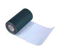 Aramox Cinta de Césped Artificial, Tela No Tejida y Película de PVC, Cinta Adhesiva para Césped Artificial, Adhesivo de 5 M X 15 Cm de Alto, Reparación Rápida para Jardín, Patio, Balcón, Oficina,