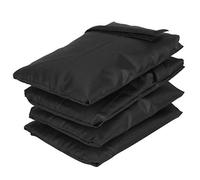 Aramox Cubierta para Grifo Exterior, Paquete de 4 Protectores de Grifo, Cubierta Aislada, Tela Recubierta de Plata 210D con Algodón, Protección contra Congelación Impermeable, Sello Seguro para
