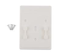 Aramox Dispensador de Vasos de Papel, Portavasos Transparente de PC ABS para 60 a 80 Tazas, Cubierta Antipolvo, Salida de Acero Inoxidable, Instalación Simple en la Pared, para Dispensador de Agua